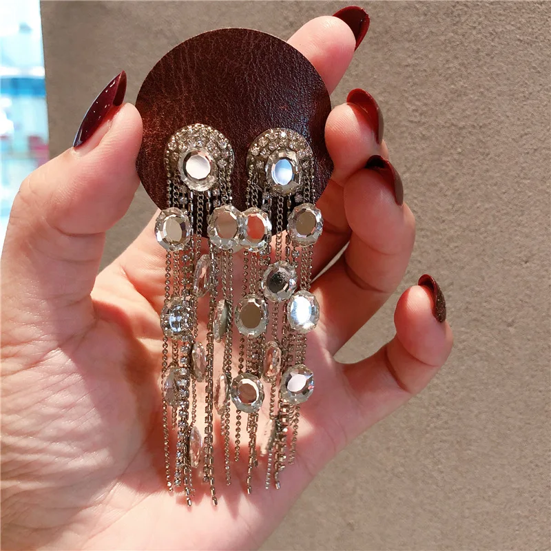 

Earings gold Sterling Set Earings for Women Metal Long Boho Retro Heart Earings Fashion Jewelry 2020