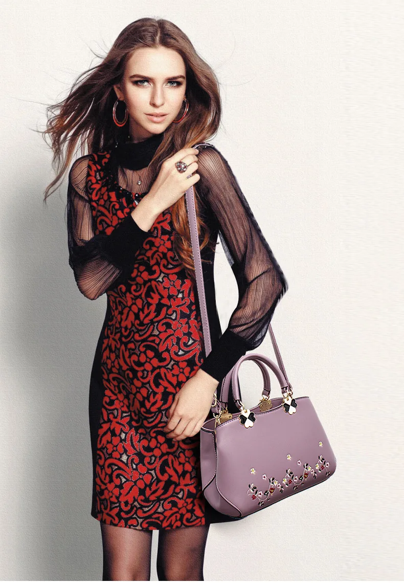 Роскошные кожаные сумки женская сумка дизайнерские известный бренд женские 2019