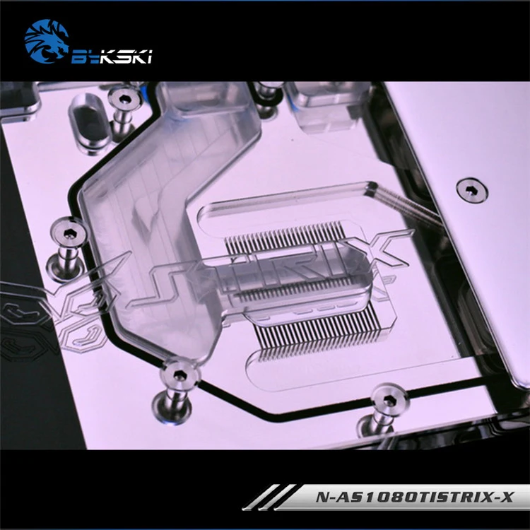 Bykski Water Block for ASUS ROG STRIX GTX 1080Ti 1070 O8G GAMING GPU Cooled 3pin/4pin AURA Motherboard N-AS1080TI STRIX-X | Компьютеры и