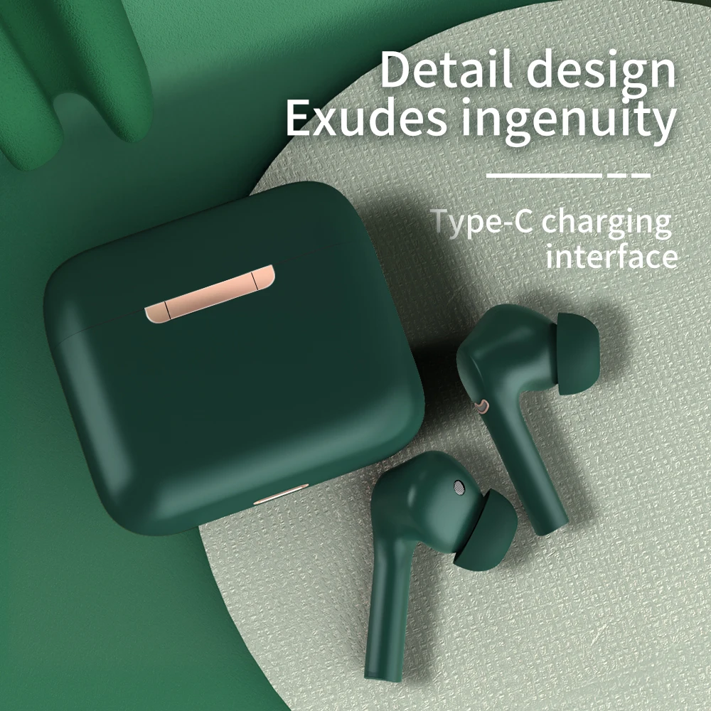 Беспроводные наушники J5 TWS Bluetooth с сенсорным управлением Спортивная