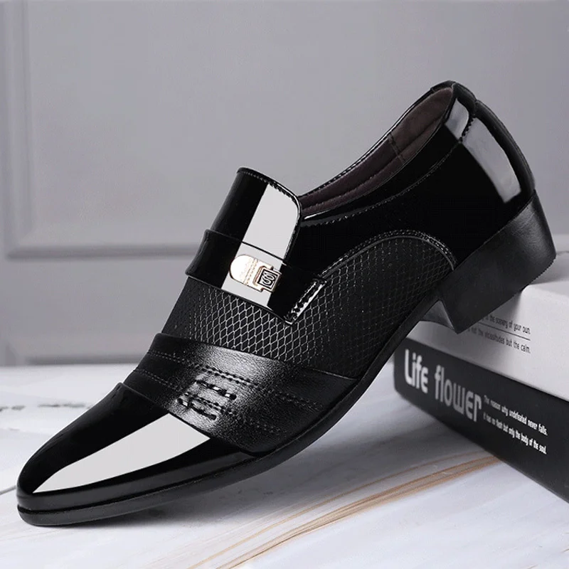 

Туфли мужские классические без шнуровки, деловой стиль, оксфорды, кожаные костюмы, модная обувь, 2021