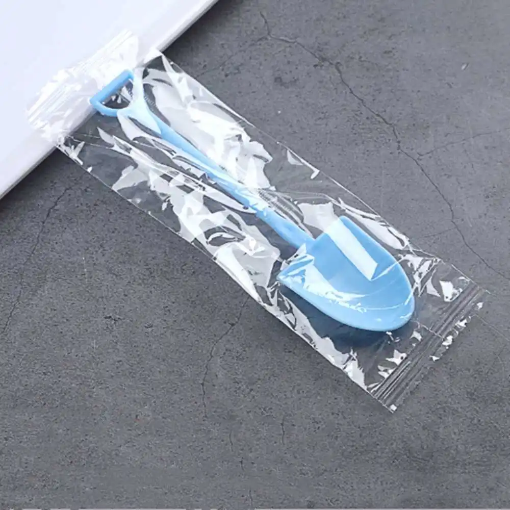 

100pcs/set Portable Disposable Dessert Shop Pudding Spoon Party Shovel Tableware Spoons Cream Cake Food Grade