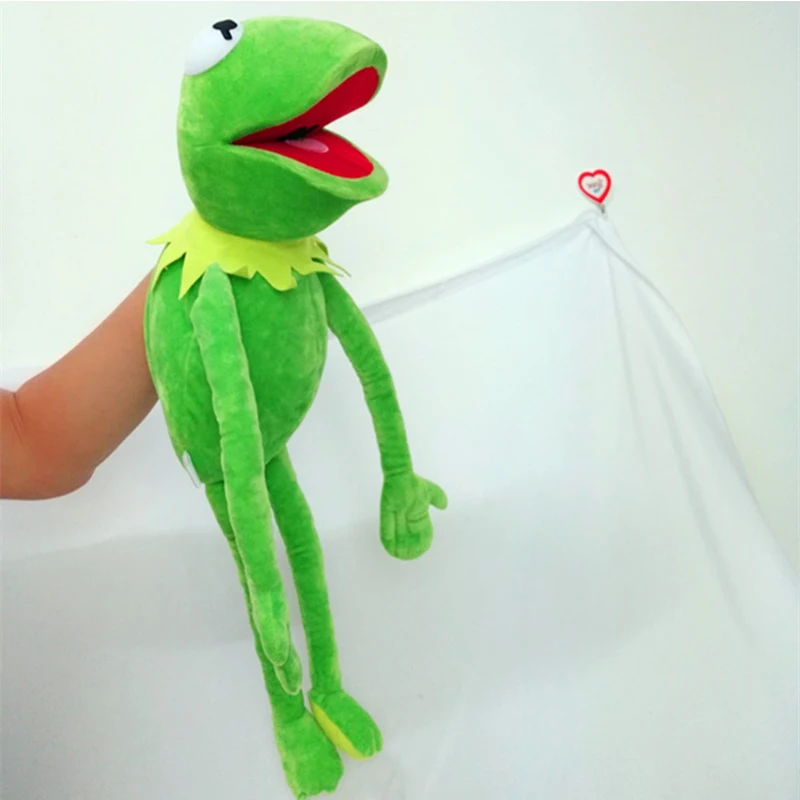 Плюшевая кукла-лягушка Kermit Фигурка мультфильма мягкая плюшевая игрушка 16 дюймов
