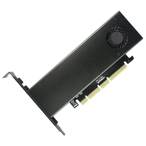 Дополнительная карта JEYI SK8-NEW M.2 для адаптера NVMe к PCIE3.0 GEN3 M.3, встроенный Турбовентилятор для 2230-22110 размера для NVME GEN3 M.3