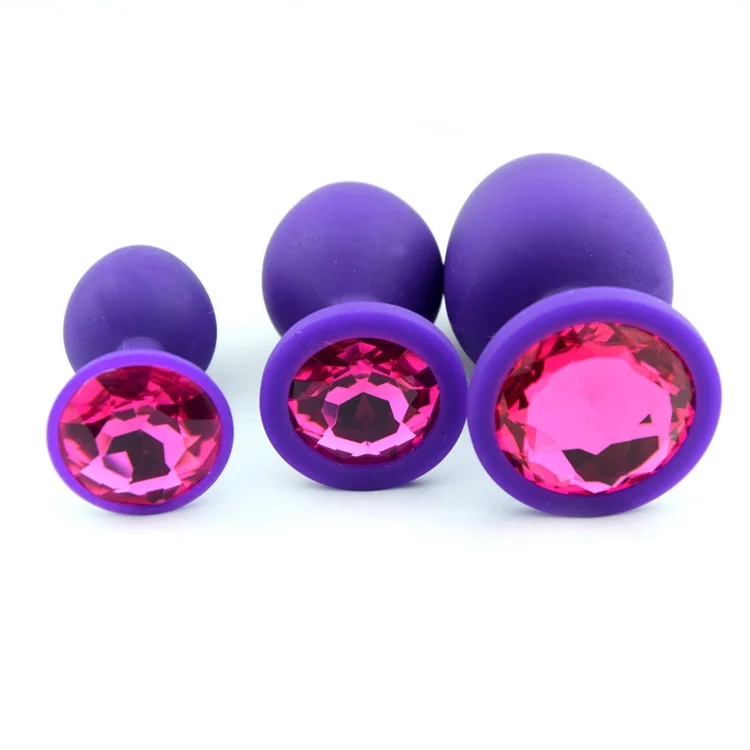 Медицинская силиконовая Анальная пробка маленький большой расширитель