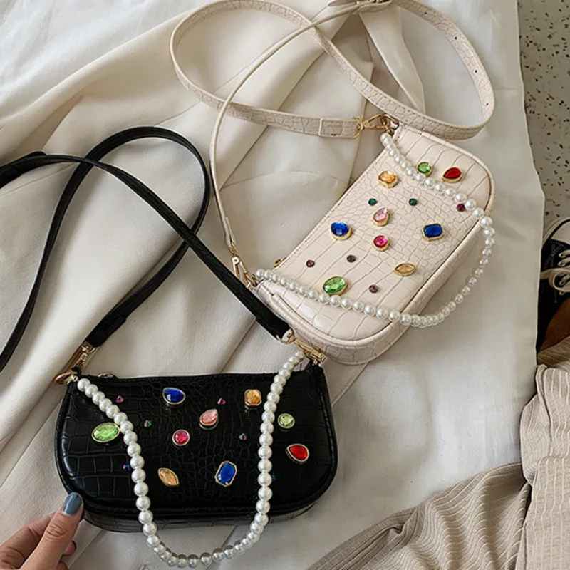

Female Personality Pu Leather Crossbody Bags For Women 2020 Shoulder Messenger Bag Ladies Hand Sling Luxury Handbags Designer