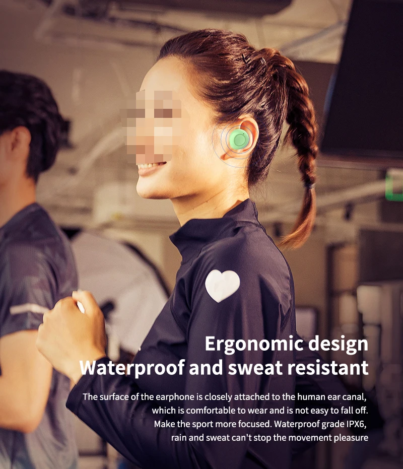 Bluetooth-наушники s10 беспроводные наушники с сенсорной кнопкой спортивные цветная