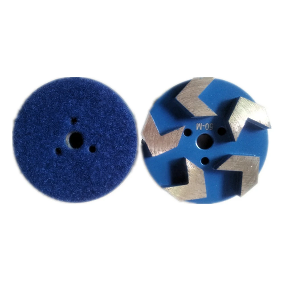 9 шт. алмазные насадки для шлифовки бетона 4 дюйма D100 мм|Шлифовальные круги| |