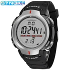 Часы наручные SYNOKE мужские электронные, спортивные цифровые водонепроницаемые светящиеся с отображением даты и недели и будильником