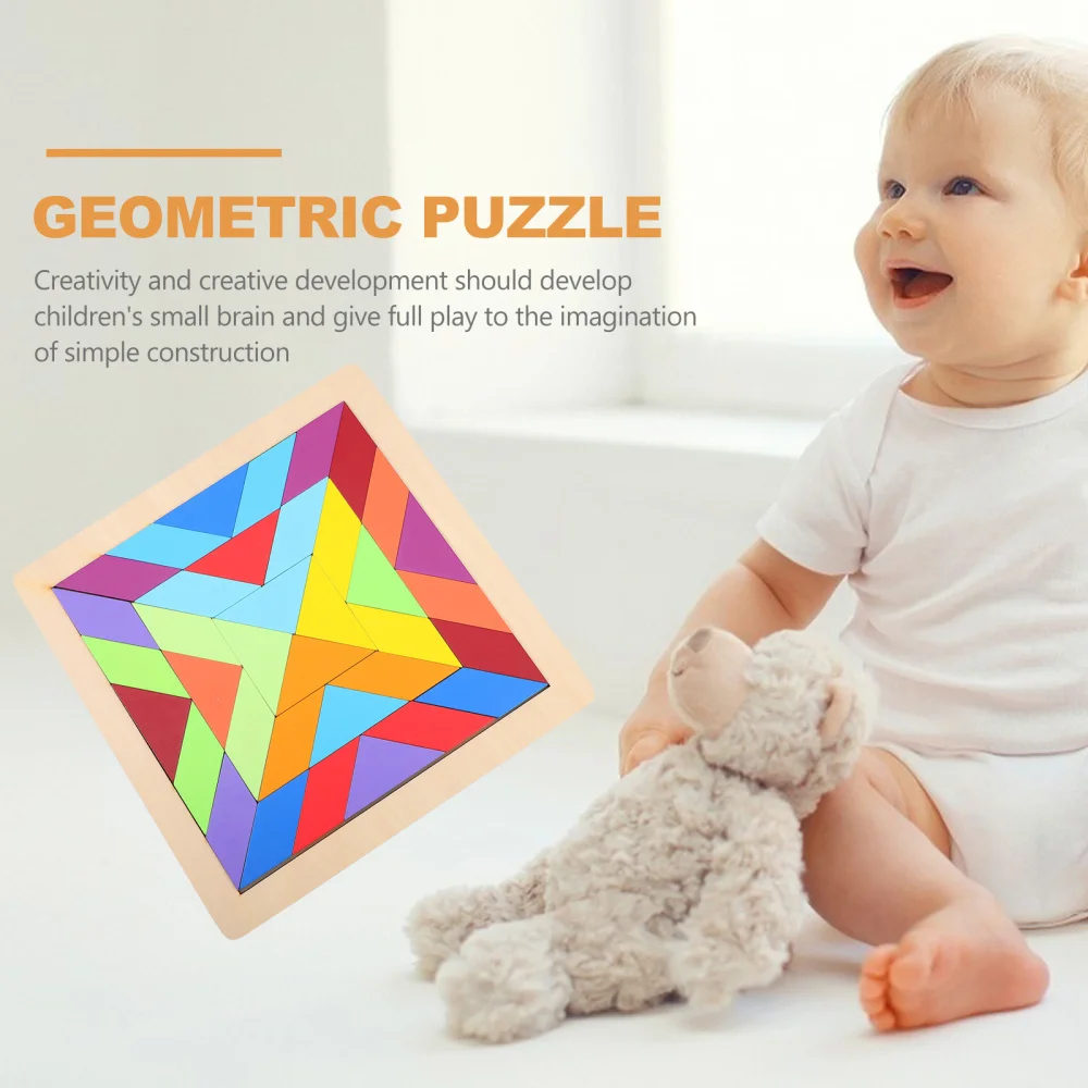 

1Set of Kids Educational Blocks Jigsaw Puzzles Wooden Jigsaw Toys Children Gift