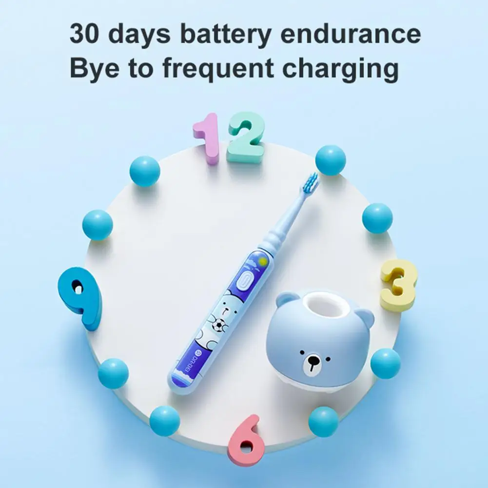 Koop 1 Set Dr · Bei Elektrische Tandenborstel Cartoon Vorm Smart Sensor Zachte Haren Ultrasone Kid Automatische Voor Gift Elektrische Tandenborstel