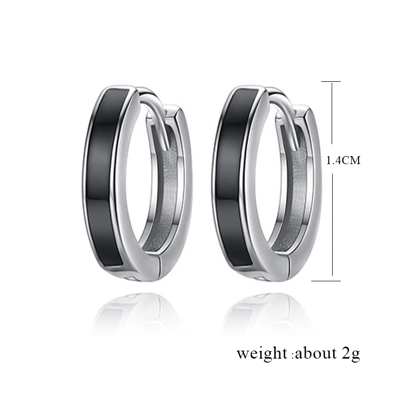 Серьги-кольца женские круглые из серебра 925 пробы с фианитом | Украшения и