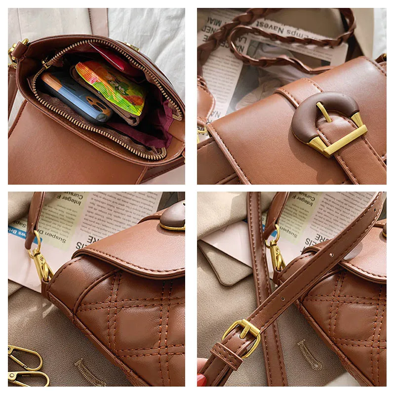 

Lingge Bucket Bag Luxury Woman Shoulder Bags Brand Designer Subaxillary Bag Fashion Leather Female Phone pack And Purse Bolsa