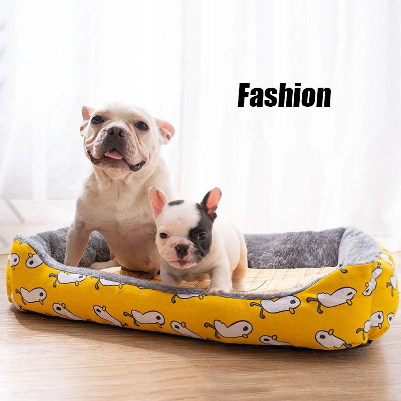 Pet Beds House Cushion Cat Bed Mat Cotton For Dogs Best Dog Basket Products Animals Sleeping Sofa | Дом и сад