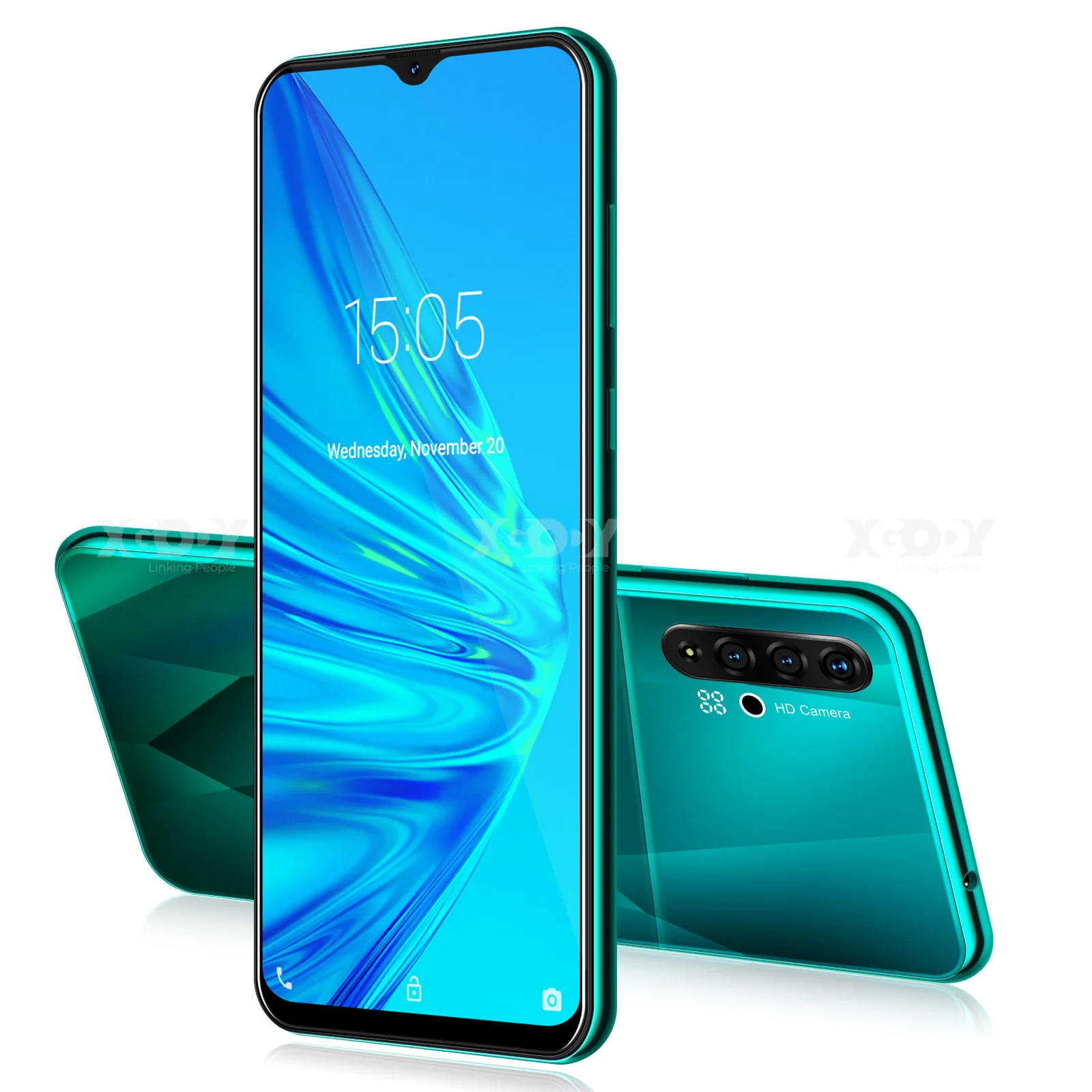 XGODY A50 3g смартфон 6," 19:9 Android 9,0 1 ГБ ОЗУ 4 Гб ПЗУ 5Мп камера четырехъядерный Две сим-карты gps WiFi мобильный телефон сотовый телефон