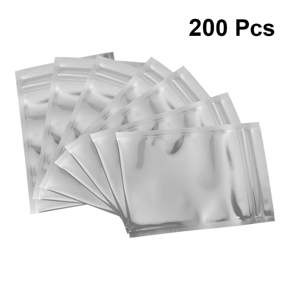 

200PCS Anti-static Mainboard Pouch Translucent Chip Storage Bag Insulation Shielding Bag - 15x10cm