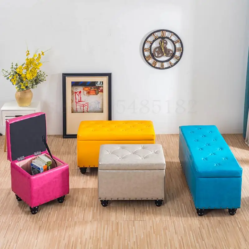 Многофункциональный стул для хранения креативная коробка сидячий обуви