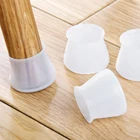 4 шт.лот утолщенный нескользящий Силиконовый коврик, защитные перчатки для ног, защитные накладки на ножки стола, стула, защитные аксессуары для мебели