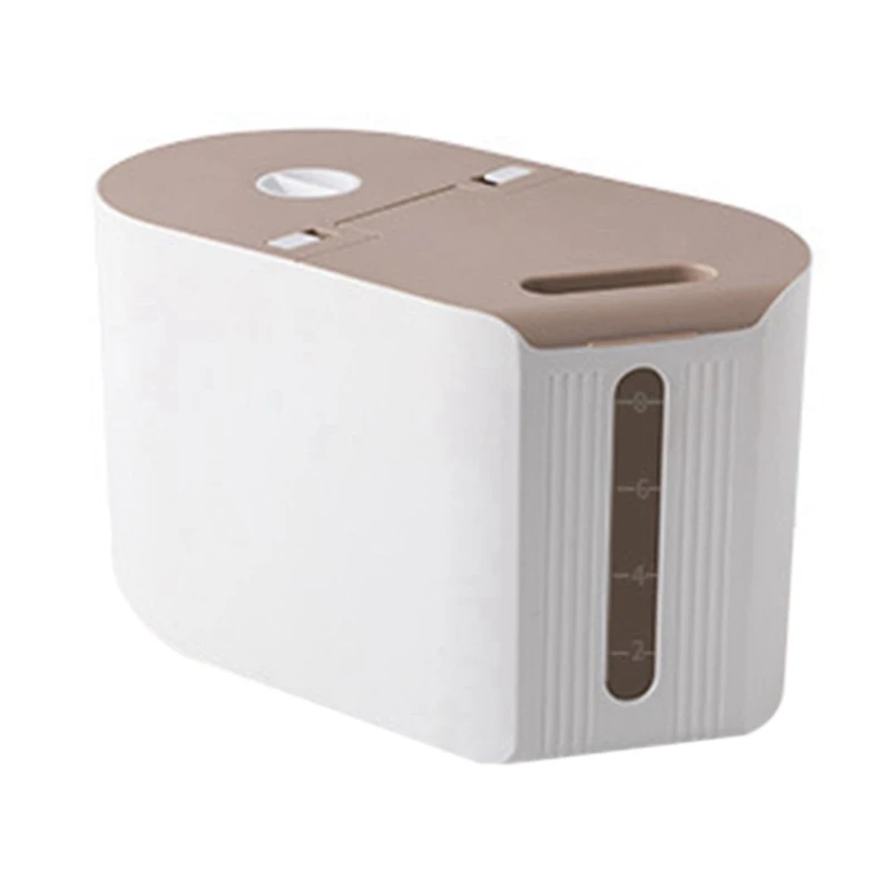 

Multifunctional 10KG Kitchen Rice Barrel Moisture-Proof Sealed Rice Tank Miscellaneous Grain Rice Storage Box