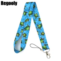 sea turtles ocean funny simple neck strap lanyards id badge card keychain mobile phone gifts keyrings holders decoration gifts