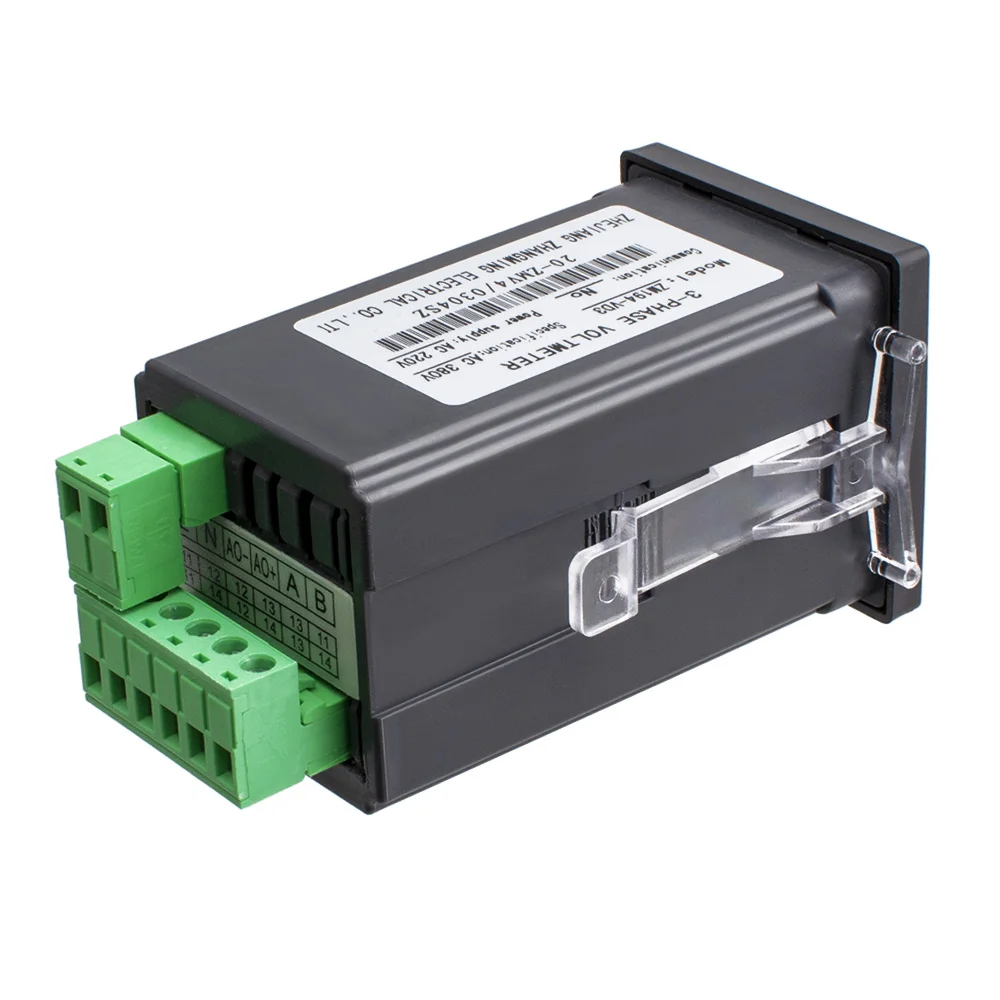 Высокая точность 3 фазы 4 контроллерами переменного тока для Напряжение метр