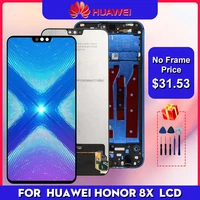 for huawei honor 8x lcd touch screen display digitizer replacement parts for honor 8x display jsn l21 jsn l22 lcd screen 6 5