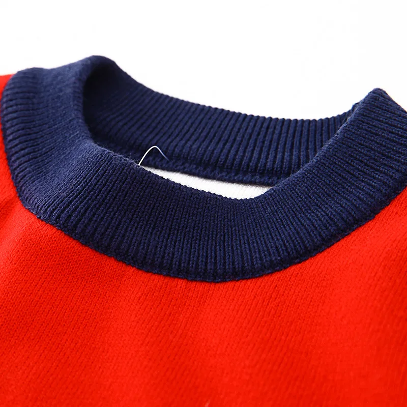 Свитер для мальчиков 2019 детские толстые пуловеры с длинным рукавом зимний свитер