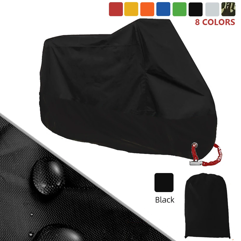 

Motorcycle Cover Universal Outdoor UV Scooter waterproof Rain Dustproof Cover For HYOSUNG MODEL GT250R GT650R