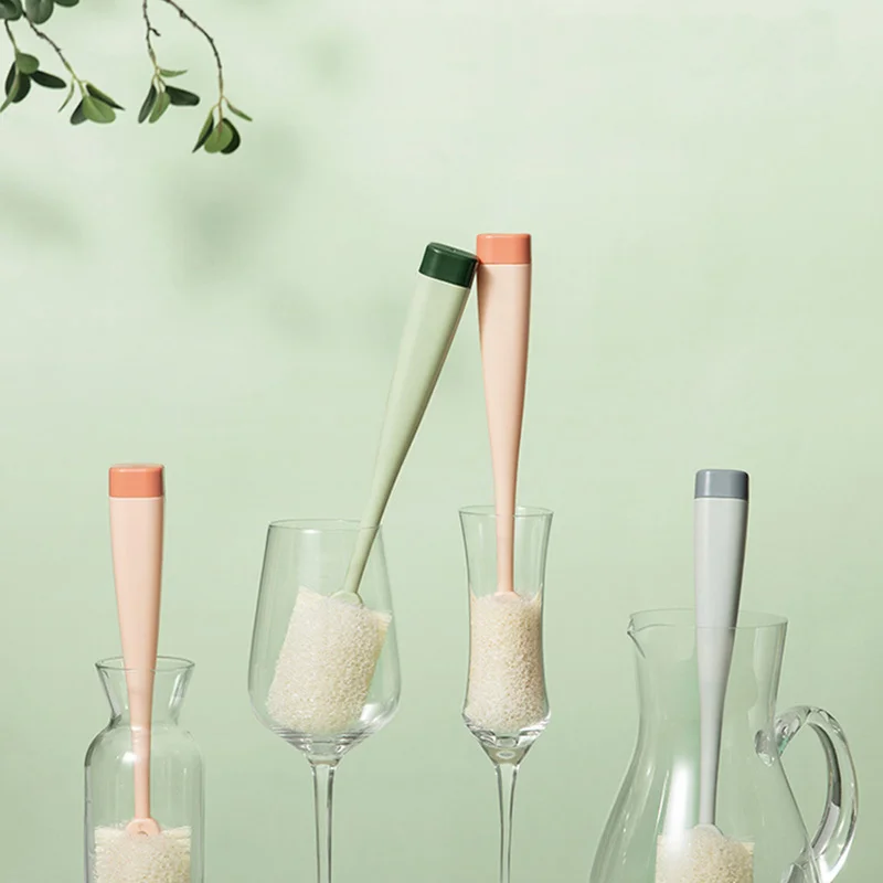 

Dishwashing Foam Sponge Soft Baby Bottle Mugs Cups Cleaning Brush Kitchen Cleaning Accessories Supplies