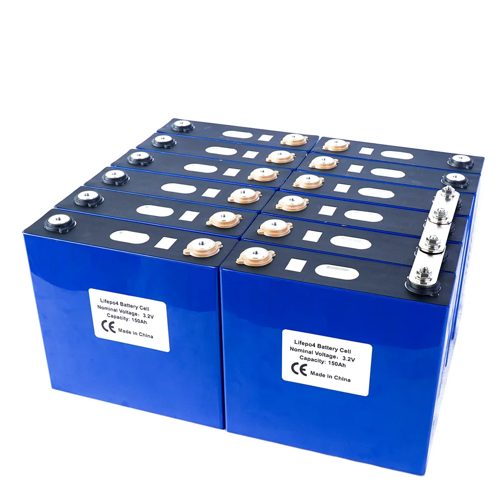 Новый 16 шт. 3.2v150ah Lifepo4 батарея Перезаряжаемые батареи фосфат лития сотового NOT100ah
