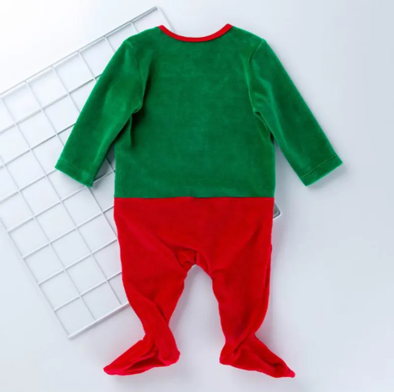 Новое поступление новогодняя и Рождественская теплая одежда для малышей 0 24 м