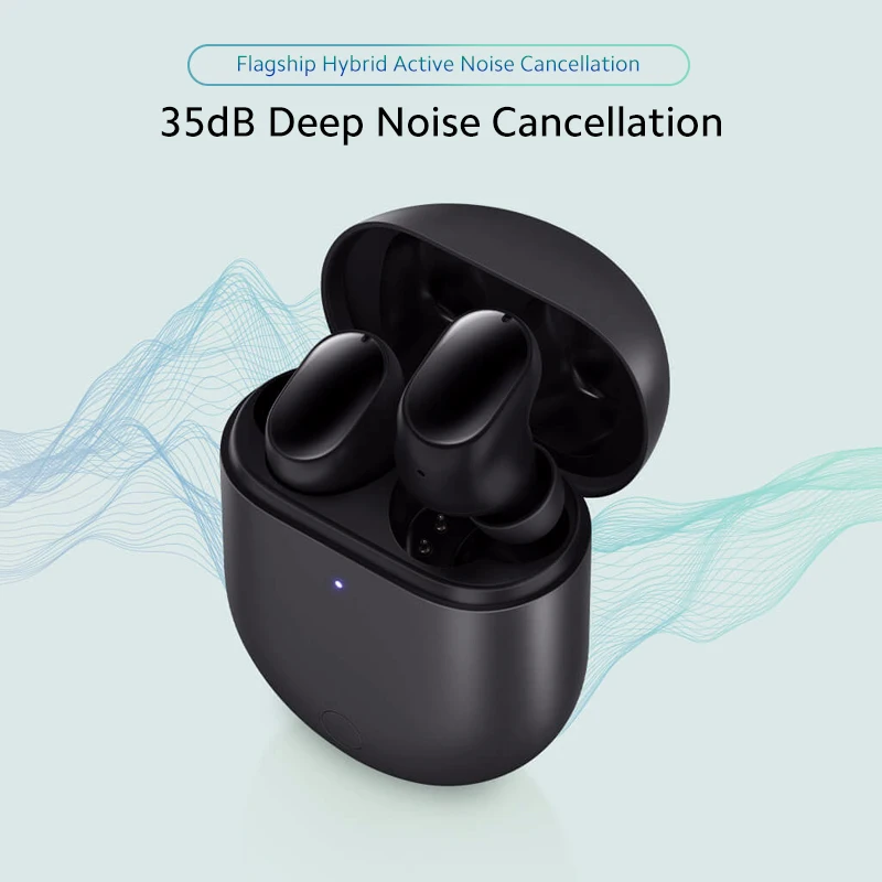 Беспроводные наушники Xiaomi Redmi Buds 3 Pro TWS Bluetooth 5 2 35 дБ | Электроника