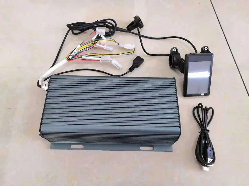 SVMC72200 with H6 Sabvoton синусоидальный программируемый контроллер с подходящим TFT H6 цветным спидометром - Цвет: SVMC72200 with H6
