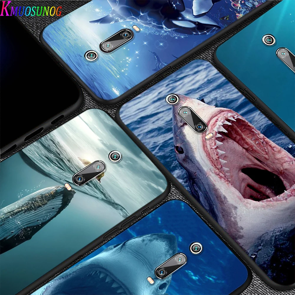 

Shark Whale Sea Animals for Xiaomi Redmi 10X 9 Prime 9C 9A 8 8A 7 6 5 4X 4 K20 Pro K30 Ultra 7A 6A 6 S2 5A Plus GO Phone Case