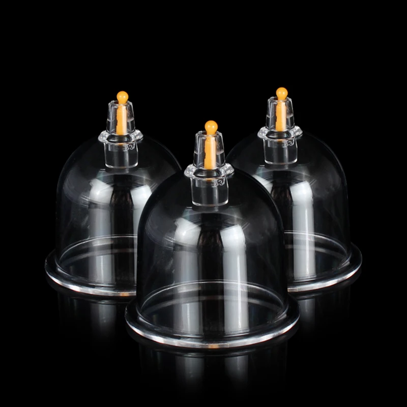 

10PCS Chinese Magic New Vacuum Cup Cupping Cup Anti Fat Suction Cup For Treatment Of Back Anti Fat Massage Artifact Facial Beaut