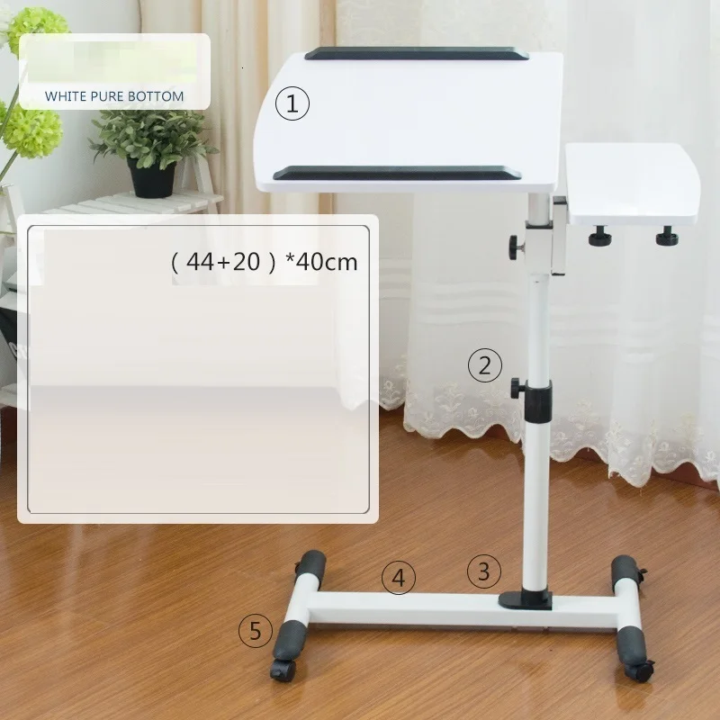 Портативная подставка для ноутбука Dobravel Portatil Escritorio Tafel, Офисная маленькая Регулируемая прикроватная подставка для ноутбука, компьютерный стол