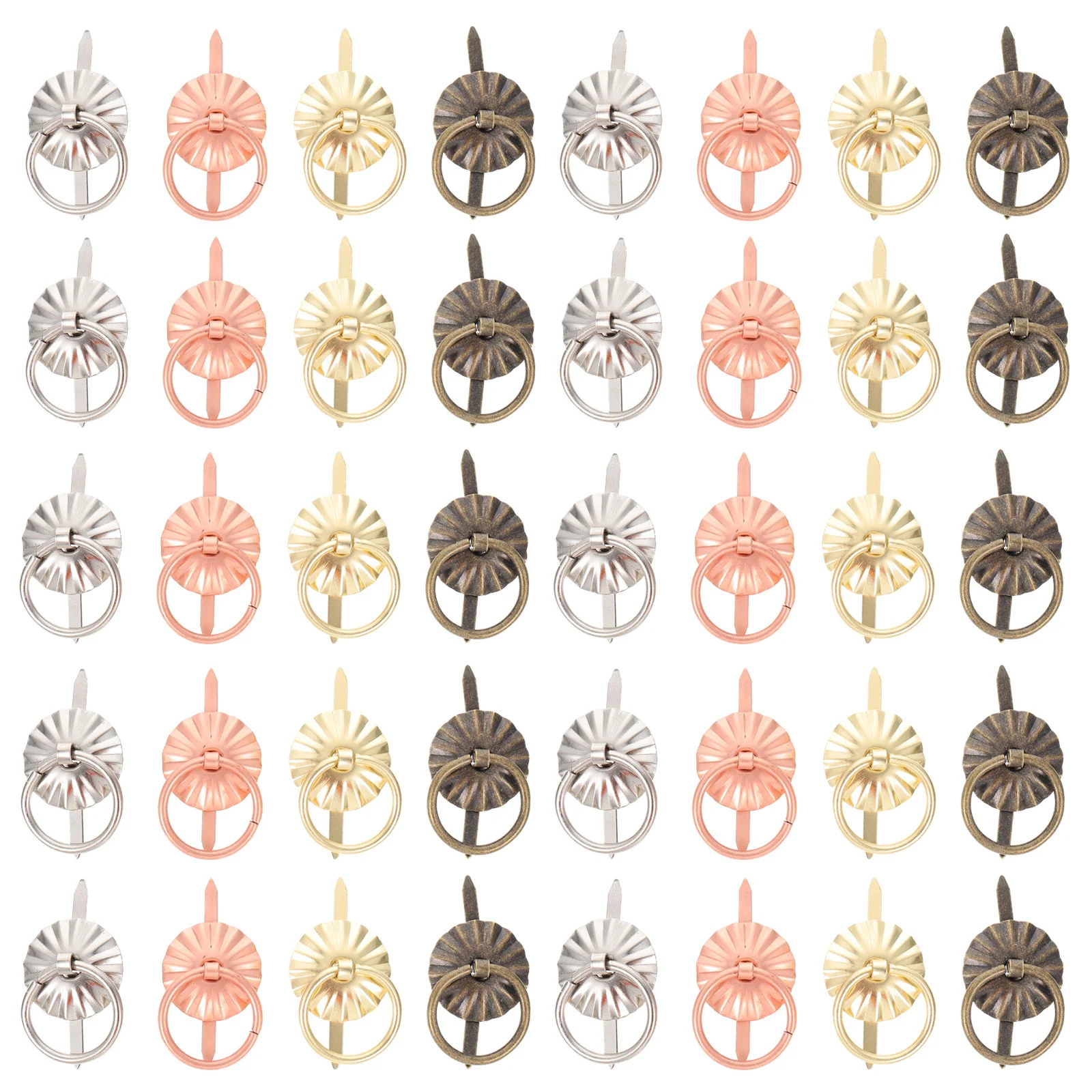 

80Pcs Gift Box Small Knobs Durable Jewelry Box Drawer Handles Pulling Handles