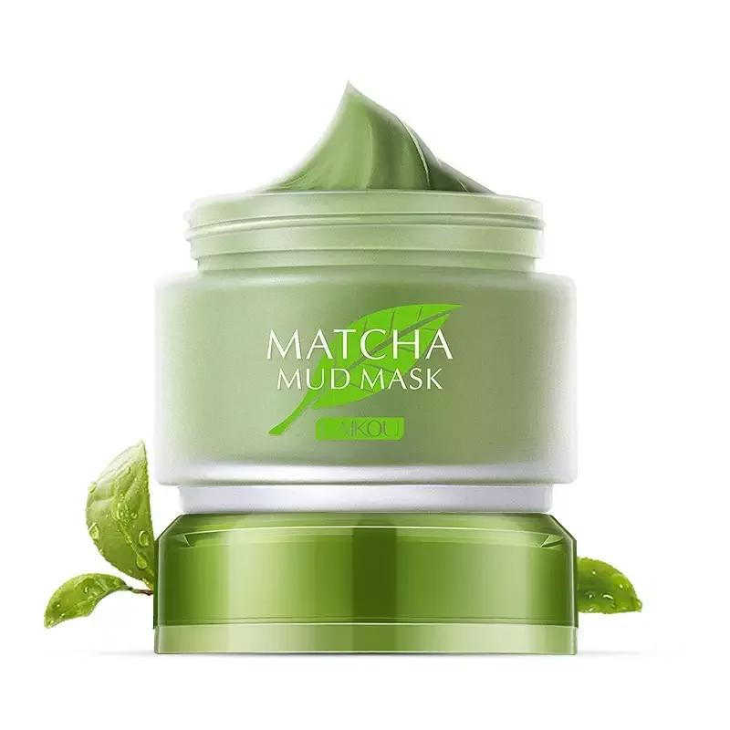 Matcha Mud для маски или крема лица Отбеливающее масло против морщин увлажняющее