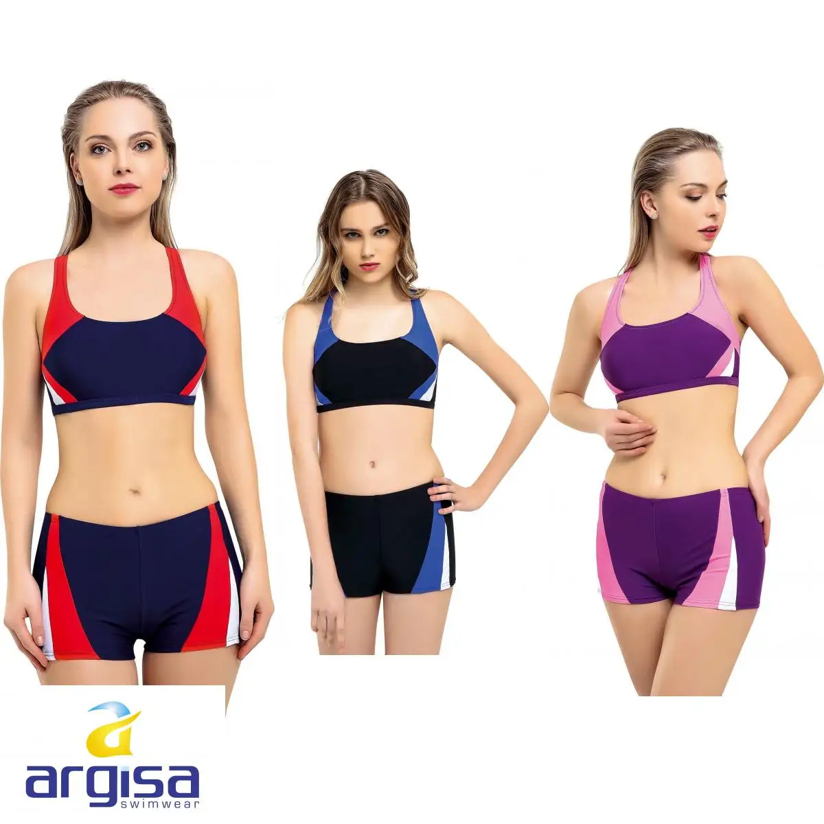 Argisa 5043 новые купальники с шортами для плавания комплект бикини 36 44 Турция женские