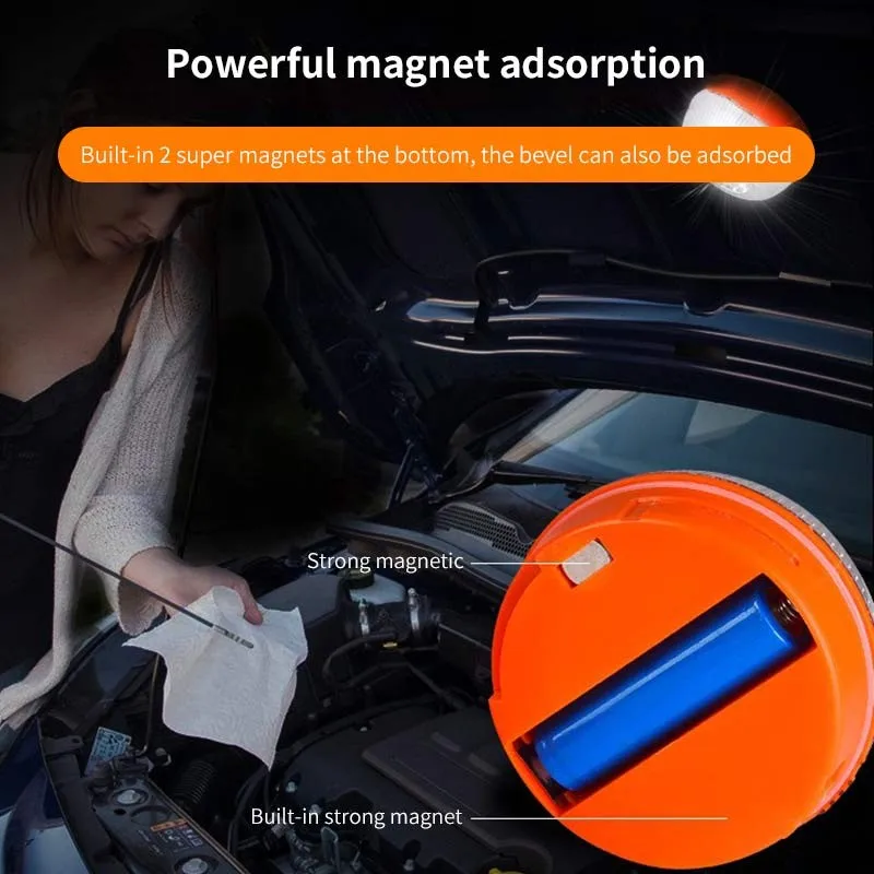 

V16 Magnetic Emergency Car Warning Night Lights Roadside Police LED Strobe Warning Light Flashlights Car Beacon Lamps