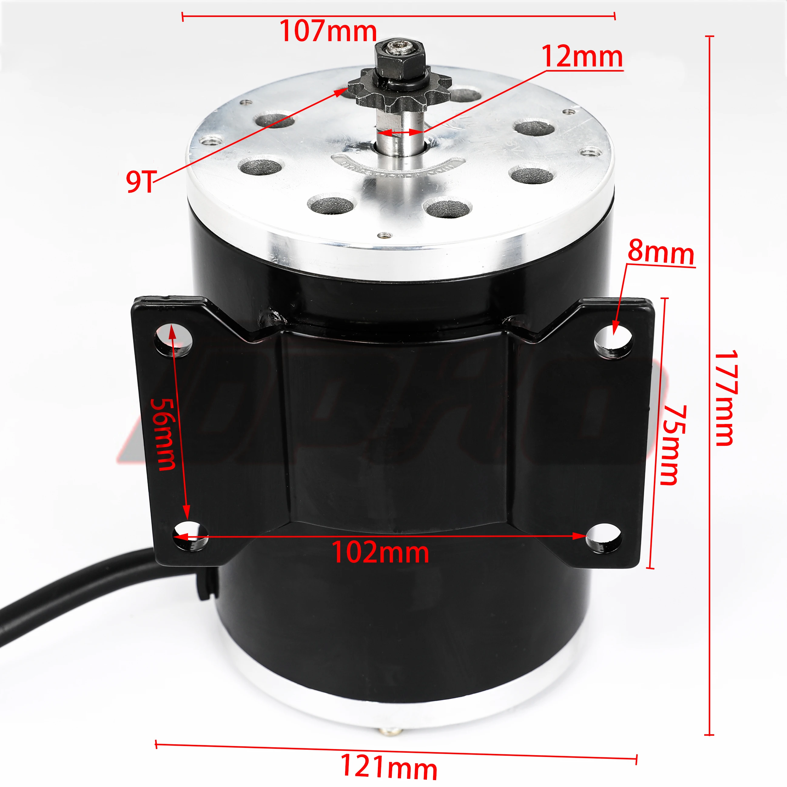 TDPRO бесщеточный контроллер скорости двигателя постоянного тока 48 В 1800 Вт черный