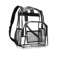 fashion clear transparent backpack stadium security school book bag hot ladies girls mini backpacks travel bag storage bag