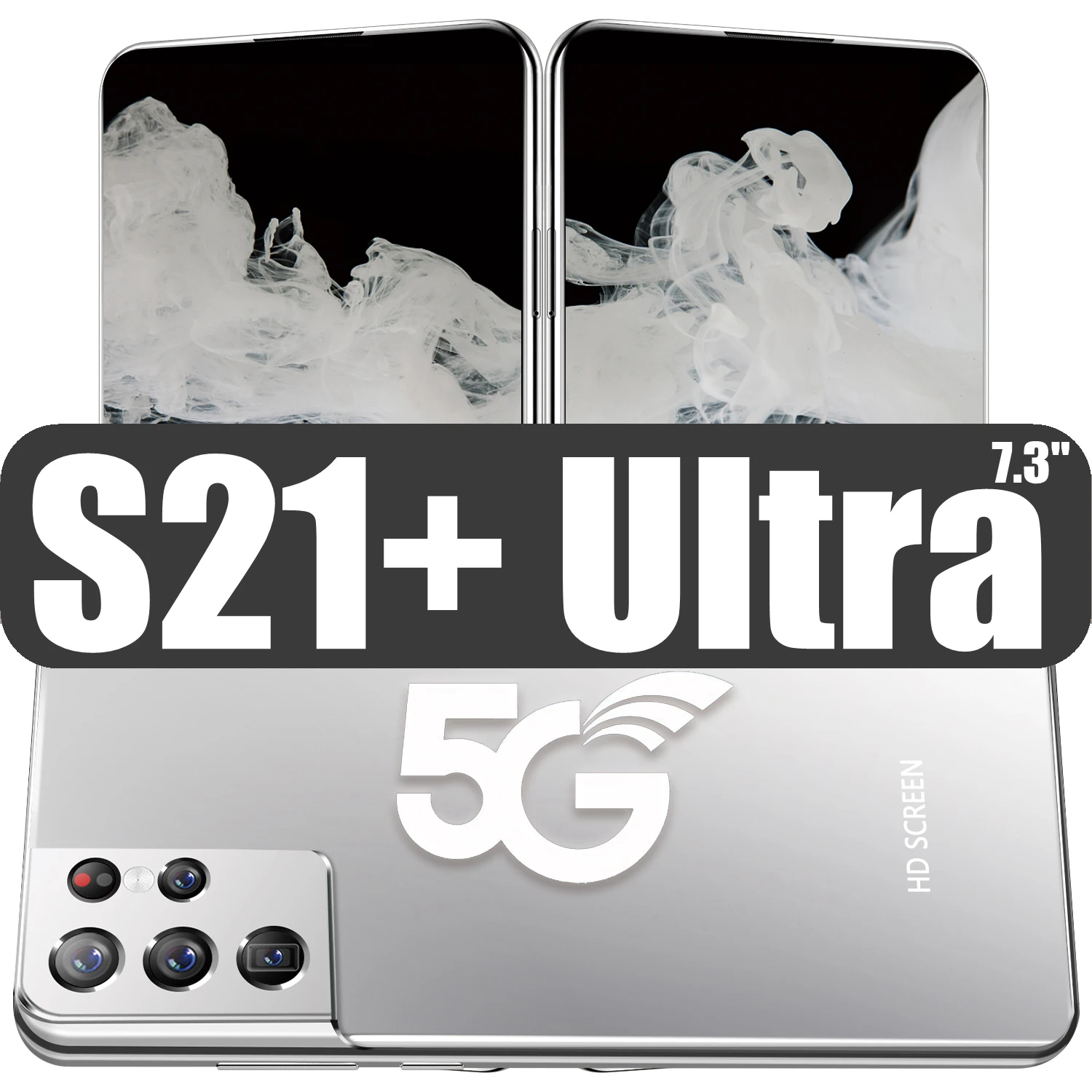 

Global Version Galay S21+ Ultra 7.3'' Smartphone 16GB 512GB 24+48MP Camera 5G LTE 6800mAh Dual SIM Card 8 Cores Cell Phone