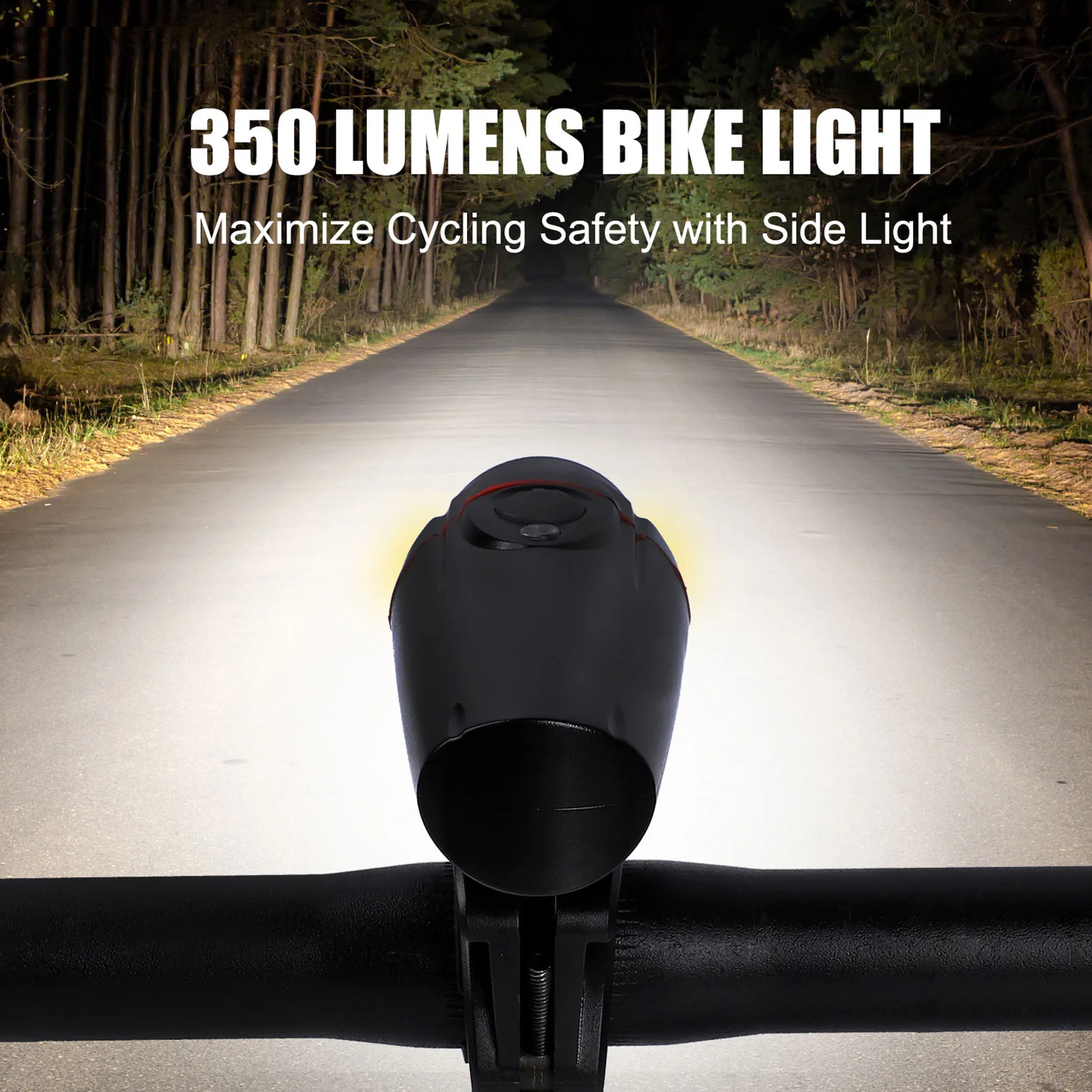 

Rainproof Bike Flashlight Set Induction Lamp USB Rechargeable Lamp Ultralight Flashlight Bicycle Light Ciclismo Accessories