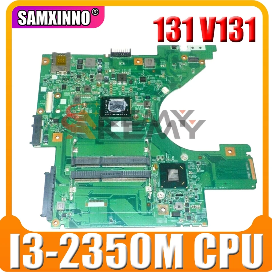 

Оригинальная материнская плата для ноутбука DELL Vostro 131 V131 I3-2350M материнская плата CN-07CH48 07CH48 10321-1 48.4ND01.011 HM67