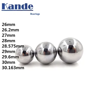 Высококачественные твердые шарики GCR15 26-30 мм, высокая точность G20, 1 шт., 26 27 28 29 30 мм, 1 шт., шарики подшипников для ЧПУ, испытание на удар.