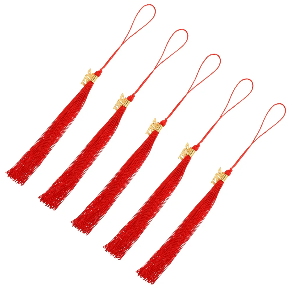 

5pcs 40cm Bachelor Hat Pendant 2020 Graduation Cap Hanging Pendant Tassel