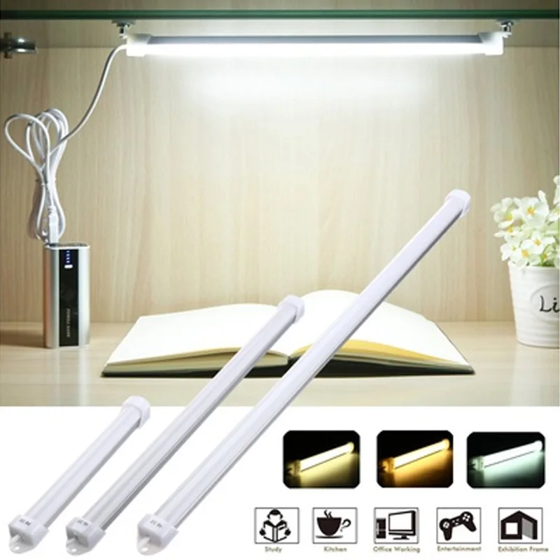 USB корпус из алюминиевого сплава 5 Вт 3528SMD 3 режима кухонная лампа для чтения