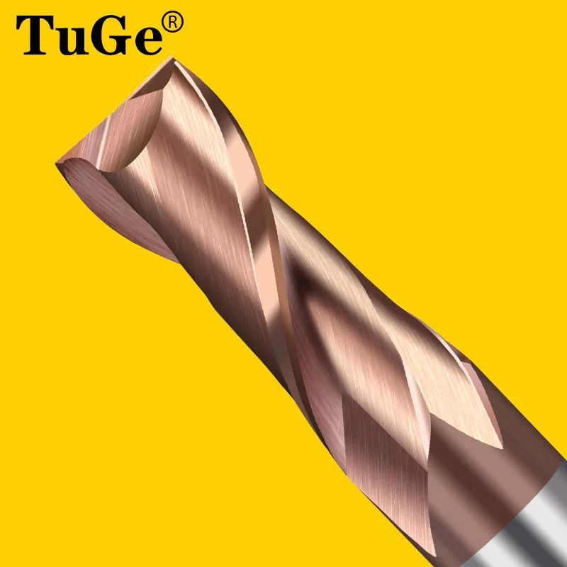 

HRC60 End Mill Milling Cutter Milling Tools CNC Cutter 4mm 6mm 8mm shank Endmill Carbide 2 Flute End mill for Metal wooking