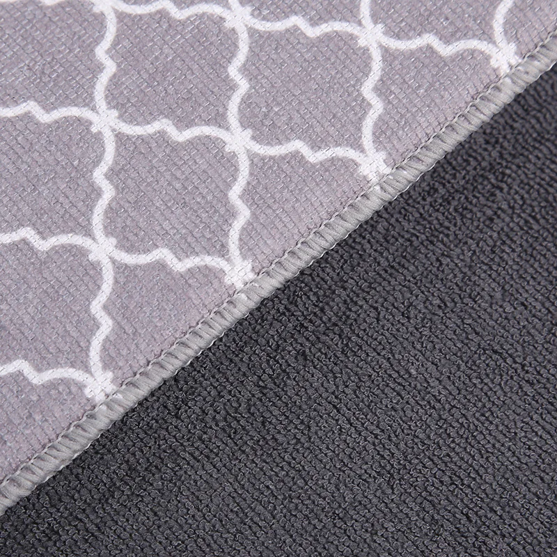 

Tofok Dish Drying Mat Tea Towel Cushion Pad Tableware Bar Microfiber Absorbent Placemat For Kitchen Hotel Sink Drainer 30*40cm